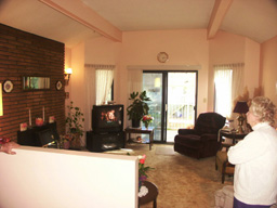 Livingroom from front door